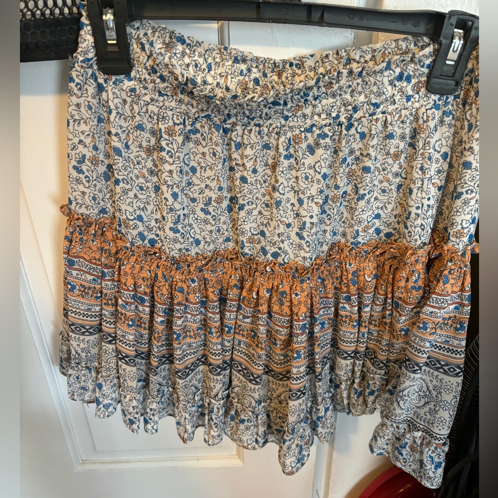 Misa Los Angeles Ruffled Skirt